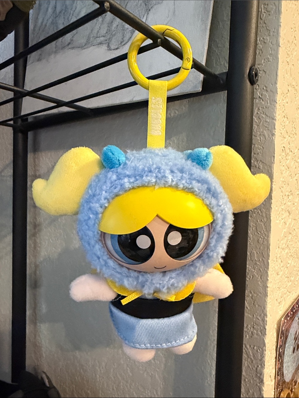 Miniso PPG Bubbles Plush Clip-On Toy